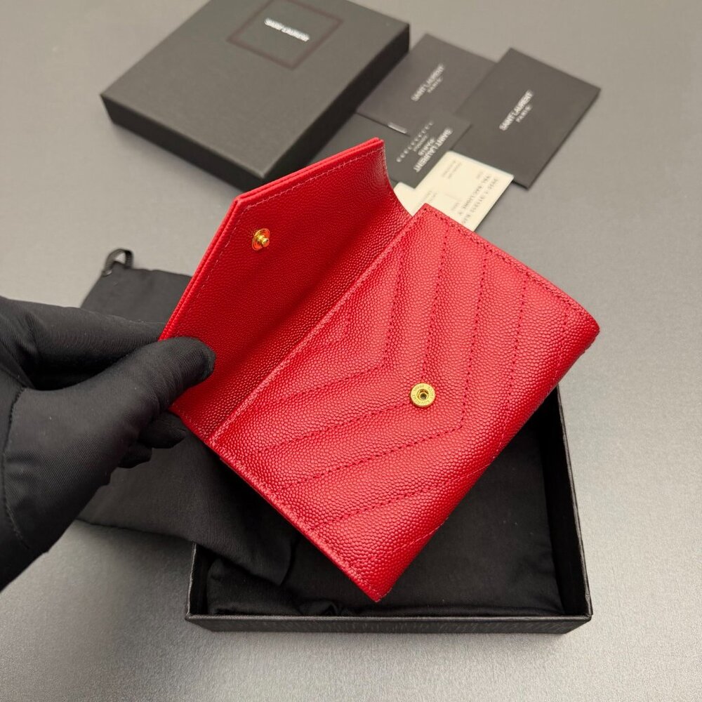 Ysl Monogram Small Envelope Wallet. - image 7